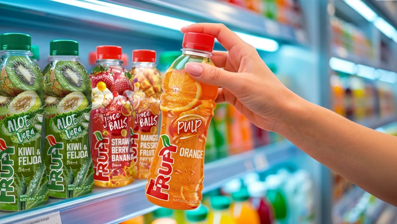 Освежающие холодные напитки FRUPY: пейте охлажденным